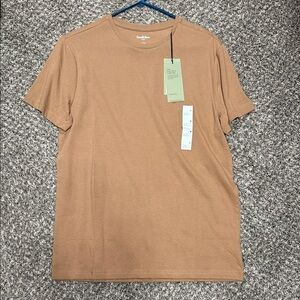 Goodfellow & Co Men's Brown Short Sleeve Tee
